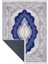 Makinede Yıkanabilen Leke Tutmaz Kolay Temizlenir Dokuma Taban Kumaş Üzerine Dijital Baskı Saçaklı Halı 80 x 140 cm 1