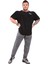 Oversize Erkek T-Shirt Havlu Antrenman Üstü Big Sam 3293 5