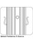 Metal Direk (Ara) 200CM Butafıx 52X35MM 2