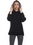 Kapüşonu Çiçek Desenli Uzun Kollu Kanguru Cepli Oversize Sweatshirt 1