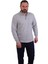 Eser - Polo Yaka Sweatshirt - Cepli - Gri Açık 1