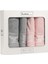 Hamam Takımı Camellia Gri Pembe 2