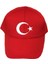Ay Yıldız Türk Bayraklı Kırmızı Şapka Standart Beden 1