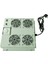 4lü Rack Kabinet Fan Modülü Termostatlı Ral 7035 Gri 3