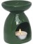 Evim Dekoratif Yeşil Seramik Mumluk Modern Tasarım 1 Mum Gözü ile Şık Görünüm 1