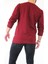 Erkek Sweatshirt-Bordo Sweatshirt-Düz Renk Sweat Shirt-Bisiklet Yaka Sweatshirt 2