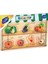 Ahşap Tutmalı Sebzeler ve Meyveler Puzzle 1