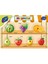 Ahşap Tutmalı Sebzeler ve Meyveler Puzzle 2