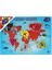 Ahşap Tutmalı Kıtaları ve Bölgeleri Tanıyalım Puzzle 2