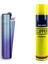 Clipper Tam Metal Taşlı Çakmak ve Çakmak Gazı 250 ml 1