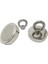 Neodyum Pot Mıknatıs 48 mm Çapında Fishing Magnet Kanca Kurtarma Mıknatısı 2