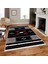 Makinede Yıkanabilen Leke Tutmaz Kolay Temizlenir Dokuma Taban Kumaş Üzerine Dijital Baskı Saçaklı Halı 160 x 230 cm 1