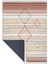 Makinede Yıkanabilen Leke Tutmaz Kolay Temizlenir Dokuma Taban Kumaş Üzerine Dijital Baskı Saçaklı Halı 130 x 180 cm 2