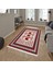 Makinede Yıkanabilen Leke Tutmaz Kolay Temizlenir Dokuma Taban Kumaş Üzerine Dijital Baskı Saçaklı Halı 130 x 180 cm 1