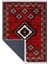 Makinede Yıkanabilen Leke Tutmaz Kolay Temizlenir Dokuma Taban Kumaş Üzerine Dijital Baskı Saçaklı Halı 180 x 280 cm 2