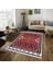 Makinede Yıkanabilen Leke Tutmaz Kolay Temizlenir Dokuma Taban Kumaş Üzerine Dijital Baskı Saçaklı Halı 80 x 140 cm 1