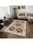 Makinede Yıkanabilen Leke Tutmaz Kolay Temizlenir Dokuma Taban Kumaş Üzerine Dijital Baskı Saçaklı Halı 160 x 230 cm 1