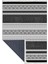 Makinede Yıkanabilen Leke Tutmaz Kolay Temizlenir Dokuma Taban Kumaş Üzerine Dijital Baskı Saçaklı Halı 80 x 300 cm 2