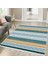 Makinede Yıkanabilir Oturma Odası Halısı Kaymaz Taban Halı 100 x 140 cm 1