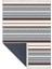 Makinede Yıkanabilen Leke Tutmaz Kolay Temizlenir Dokuma Taban Kumaş Üzerine Dijital Baskı Saçaklı Halı 130 x 180 cm 2