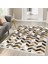 Makinede Yıkanabilir Oturma Odası Halısı Kaymaz Taban Halı 160 x 230 cm 1