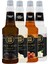 4lü Avantajlı Paket Çikolata, Vanilya, Karamel ve Beyaz Çikolata Şurup 4X750 ml 1