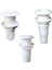 Thru-Hull Easy Mount 7/8", For Hose Ø25MM, White 1