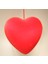 Süet Kalp Kırmızı 3
