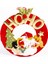 Yılbaşı Kapı Süsü Oval Ho Ho 28 cm ( Küçük) 3