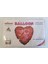 Folyo Balon Kırmızı Kalp 80CM D.ü 30TL 1