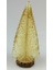 Yılbaşı Krem Çam Ağacı Gold Karlı Masa Süsü 40 cm 1