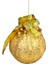 Yılbaşı Gold Top Tekli Pullu Asma Süs 20 cm 1