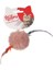 PTC-003 Tüylü Peluş Top Kedi Oyuncağı 20 cm 1