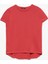 3471 Bisiklet Yaka Basic T-Shirt-Kırmızı 1