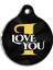 I Love You Pet Tag 1