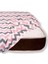 Bebek ve Çocuk Lastikli Çarşaf 60X120 cm (Pembe Zikzaklı) 1