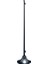 Rubber Base F/flag Staff W/suction Cap, Ø92MM, Black 1