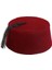 Bordo Renk Yöresel Yetişkin Osmanlı Fesi 59 cm 1