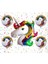 Unicorn Folyo Balon Seti 5 Parça 1