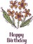 Doğum Günü Tebrik Kartı Happy Birthday 1