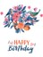 Doğum Günü Tebrik Kartı Happy Birthday 1