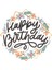 Doğum Günü Tebrik Kartı Happy Birthday 1