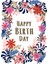Doğum Günü Tebrik Kartı Happy Birthday 1