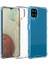 Casestreet Samsung Galaxy A12 Kılıf Antishock Sert Kapak+Nano Glass Şeffaf 2