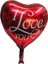 I Love You - Kalpli - 5 Adet - Folyo Balon - 18INÇ 1