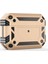 Caseworld Apple Airpods Pro Uyumlu Zırh Korumalı Kılıf - Gold 1