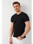 % 100 Pamuklu Bisiklet Yaka Cepli T Shirt Erkek T SHİRT 5902000 1