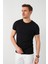 % 100 Pamuklu Bisiklet Yaka Cepli T Shirt Erkek T SHİRT 5902000 2