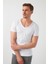 V Yaka Basic T Shirt Erkek T Shirt 5412001 2