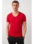 V Yaka Basic T Shirt Erkek T Shirt 5412001 2